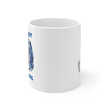 cool White Ceramic Mug, 11oz