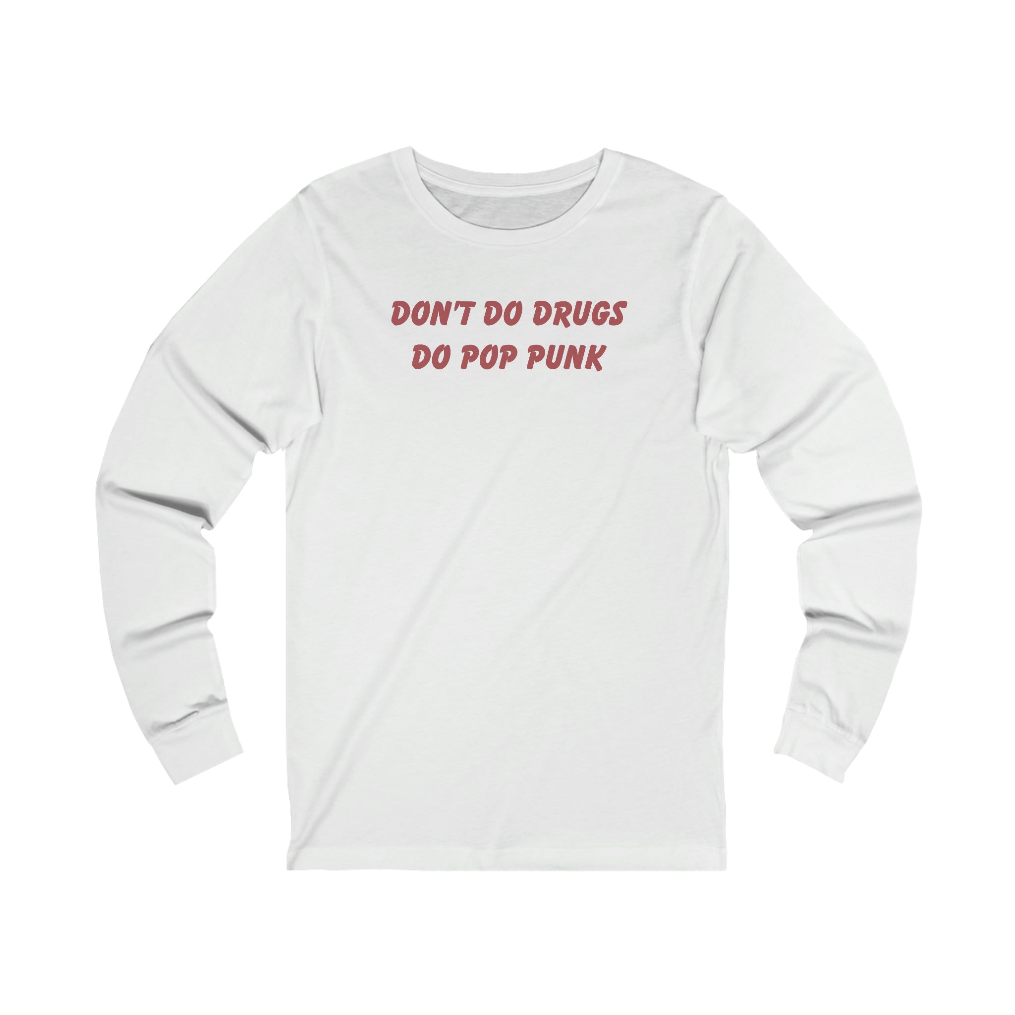 ミュージシャン FACT POP PUNK CAT LONGSLEEVE Tee <White> 95b0bf9c1c04ed5aa87fdc1f7acc6a